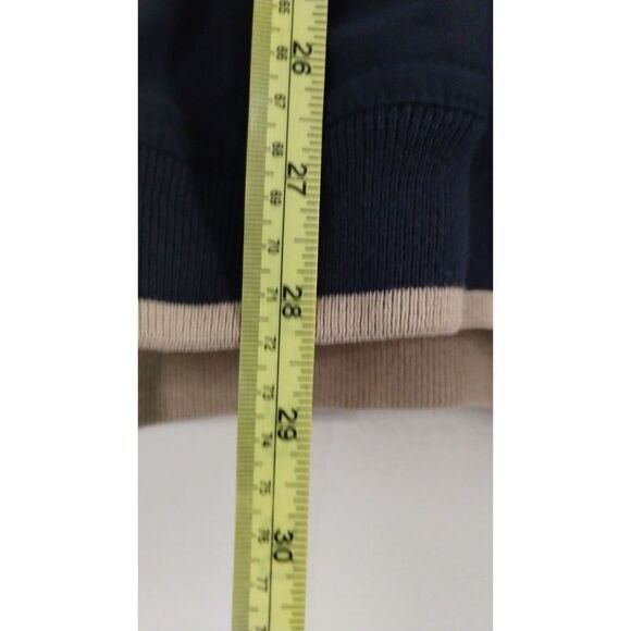 Performance Outfitters Men's Dark Blue V-Neck Windbreaker XL - Picture 4 of 5